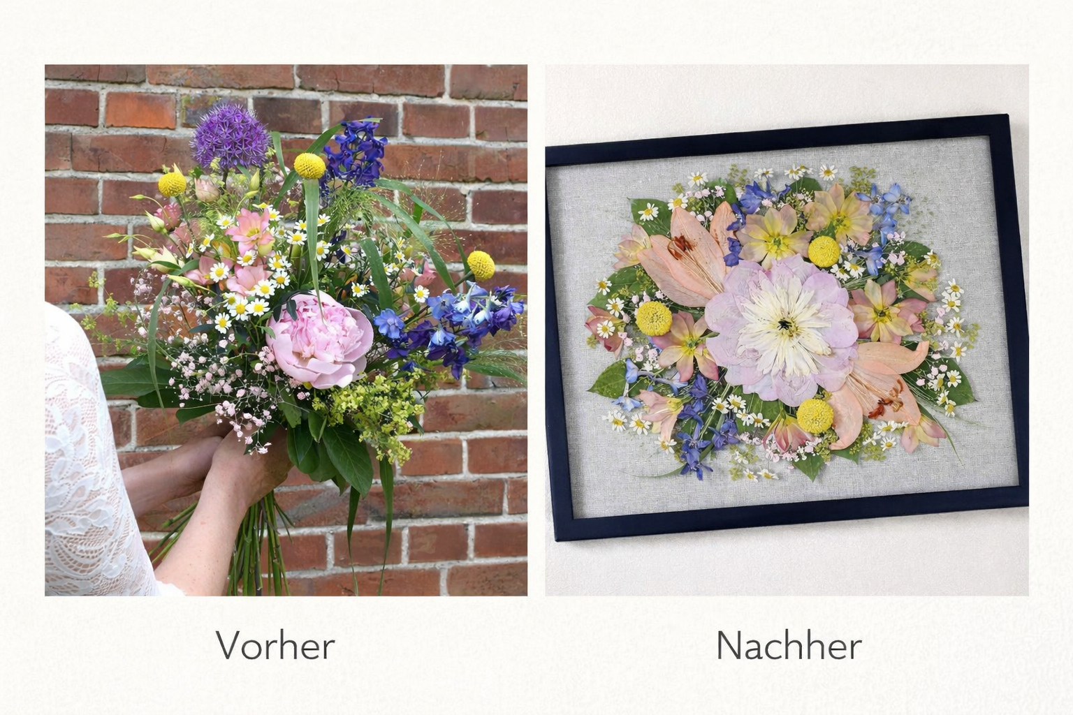 Brautstrauß bewahren 