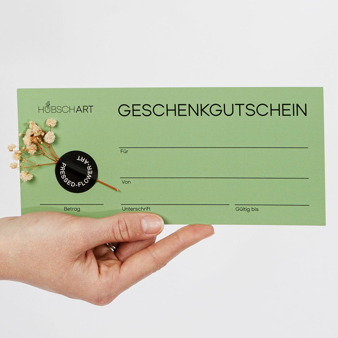 Gutschein Brautstraußkonservierung 