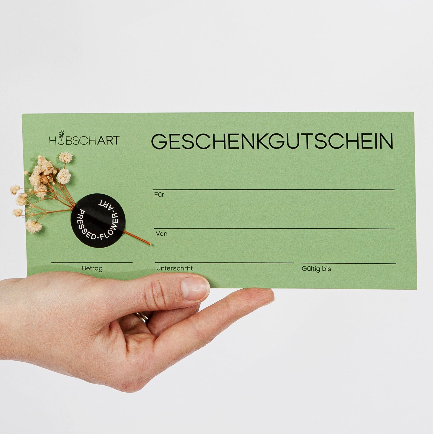 Gutschein Brautstraußkonservierung 