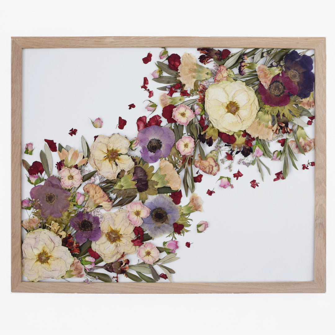 Design Eckblüten 40x50 cm