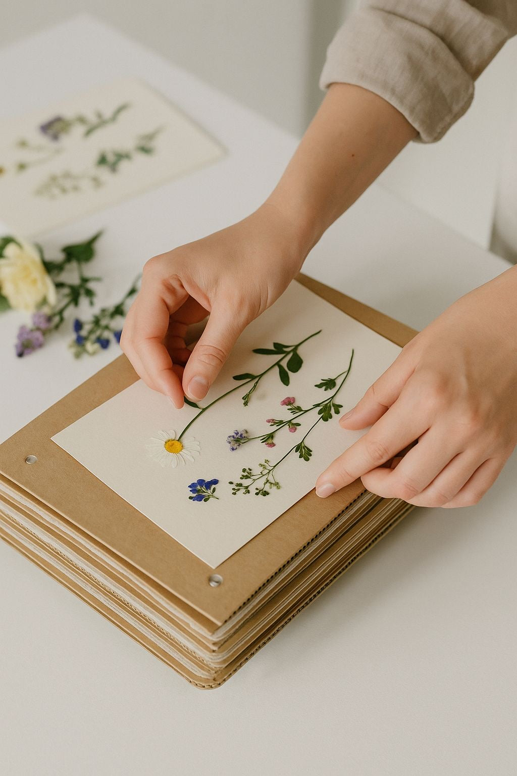 🌸 Gepresste Blütenkunst – Workshop am 07.12.2025