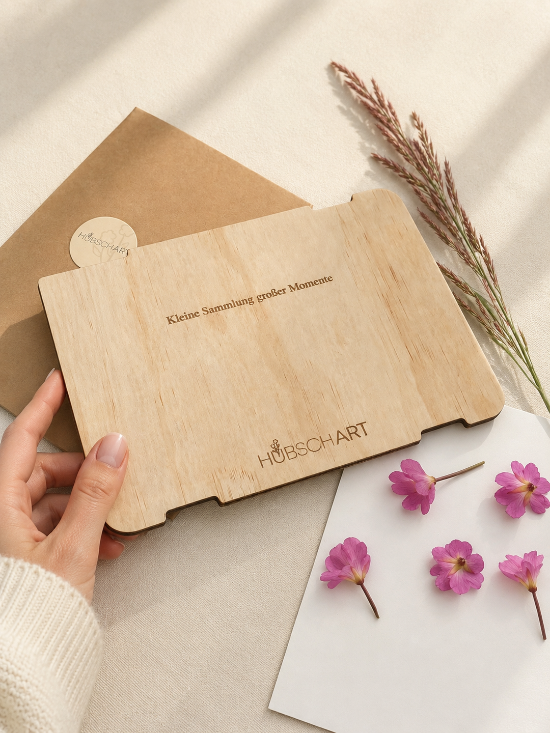 Blumenpresse To Go: Praktisch für die Tasche