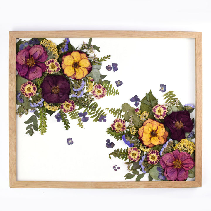 Design Eckblüten 40x50 cm