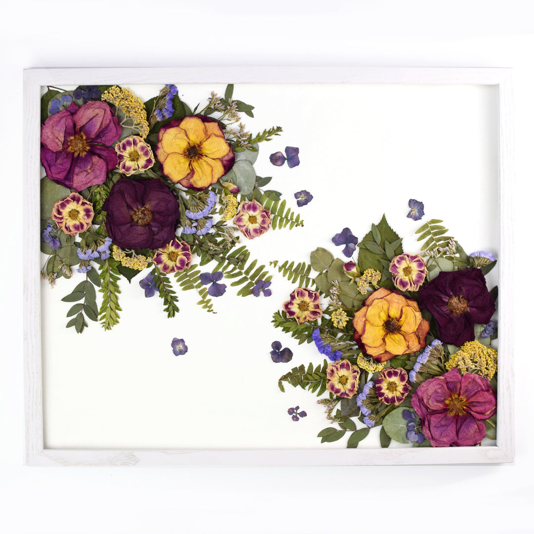 Design Eckblüten 40x50 cm