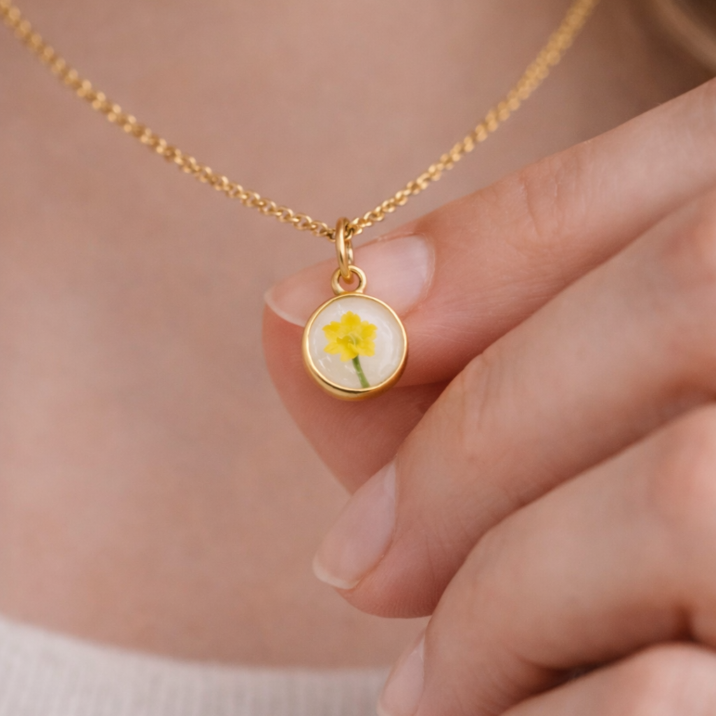 Erinnerungsschmuck aus deinem Brautstrauß