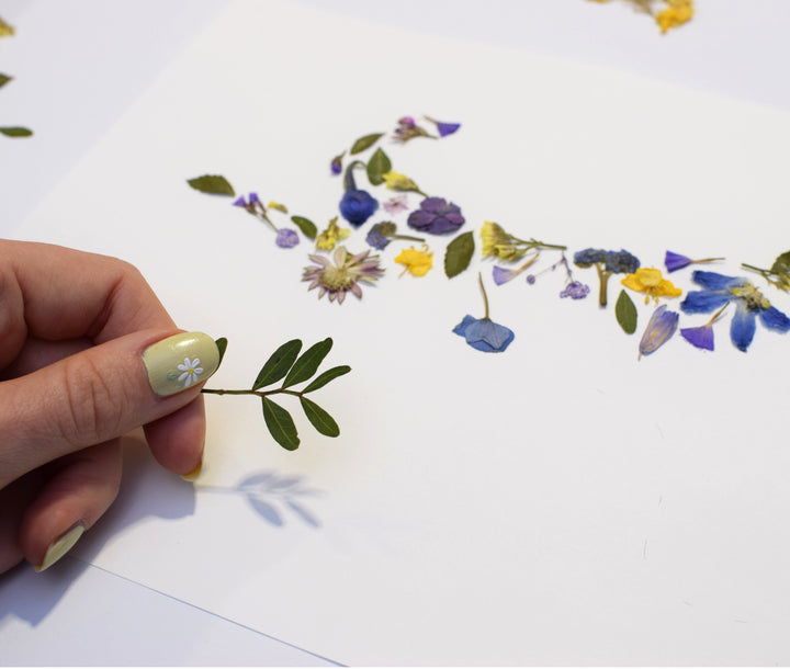 Blüten Kunst Kit - Dein DIY Projekt