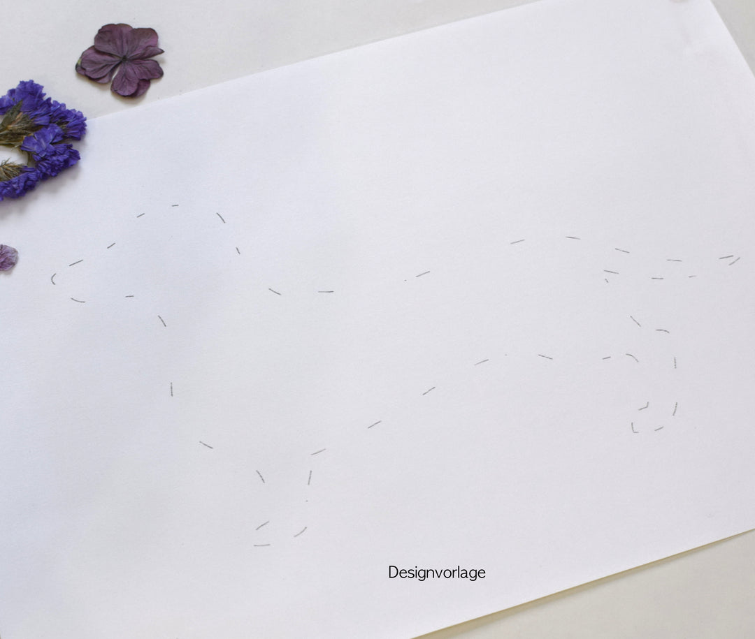 Blüten Kunst Kit - Dein DIY Projekt