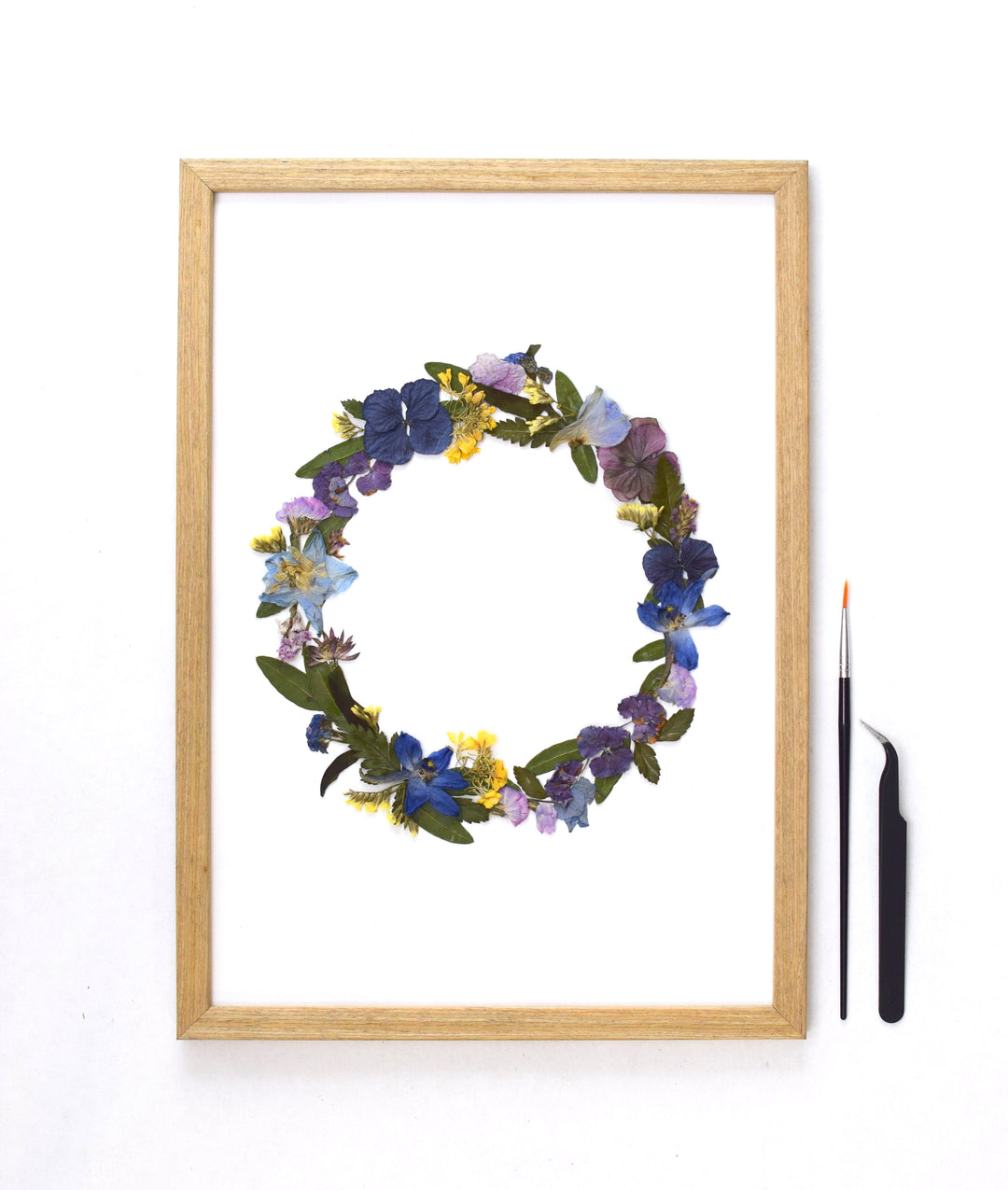 Blüten Kunst Kit - Dein DIY Projekt (Design Kranz)