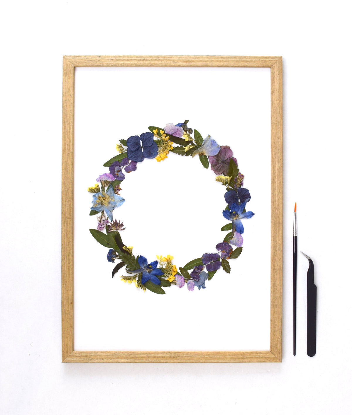 Blüten Kunst Kit - Dein DIY Projekt (Design Kranz)