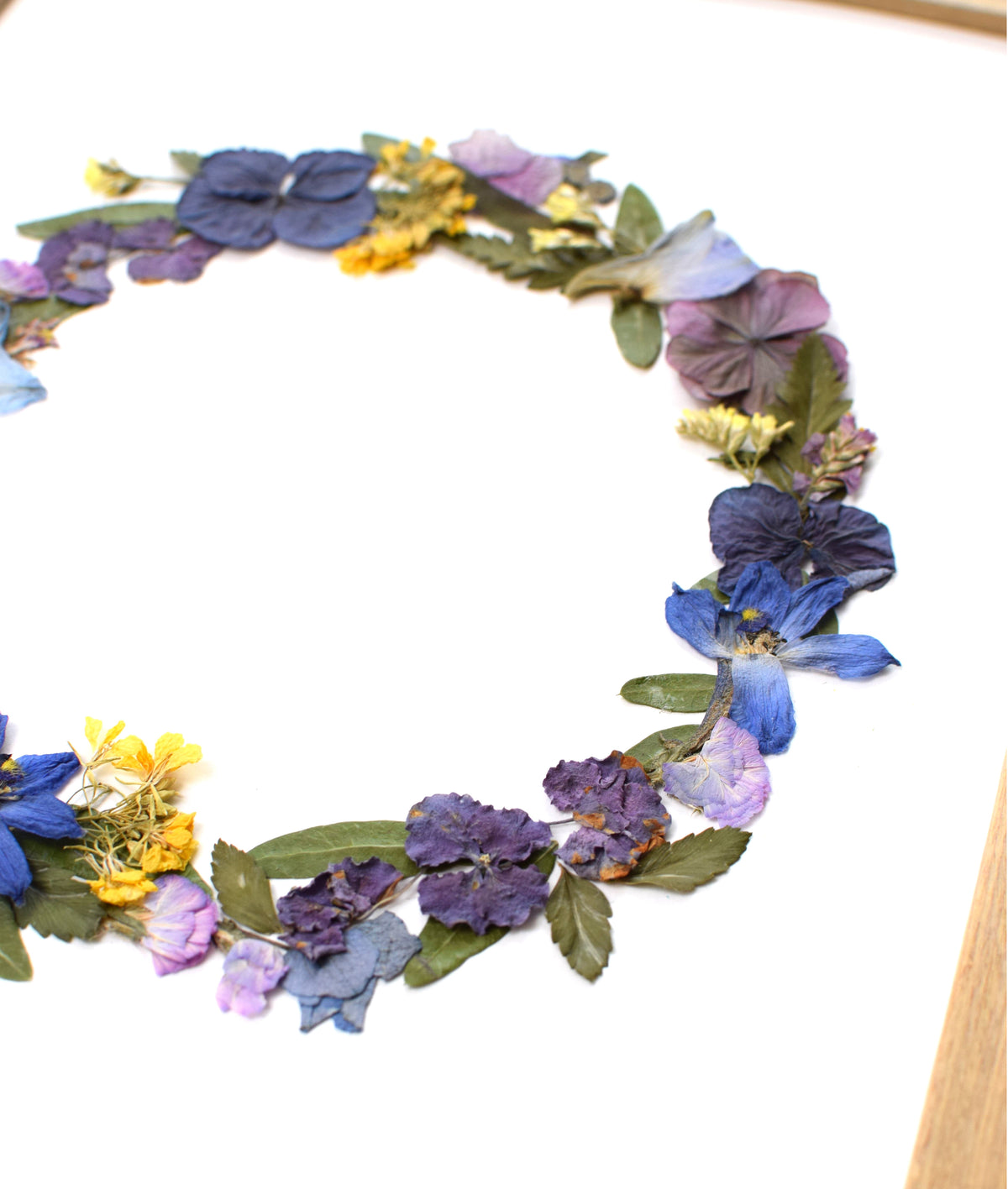 Blüten Kunst Kit - Dein DIY Projekt (Design Kranz)
