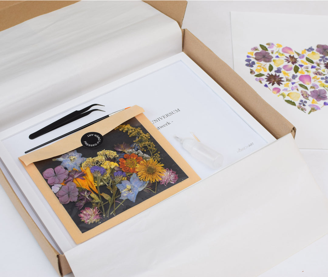 Blüten Kunst Kit - Dein DIY Projekt (Design Flower Meadow)