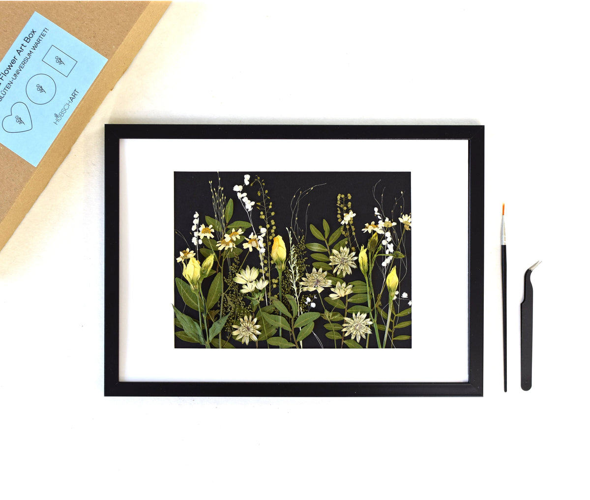Blüten Kunst Kit - Dein DIY Projekt (Design Flower Meadow)
